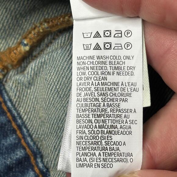 Lucky Brand Men's Denim Trucker Jacket Medium Wash Size XL - Picture 7 of 8